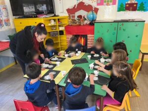 Attività invernali alla scuola dell'infanzia